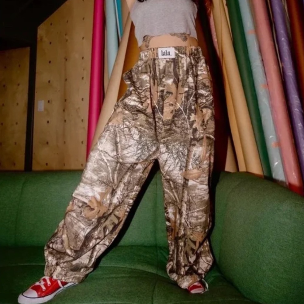 Dressed in LALA Camouflage Pants